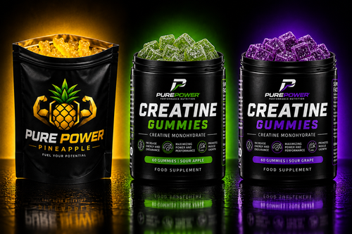 Protein Pineapple And Two Creatine bottle (sour Apple and Grape)