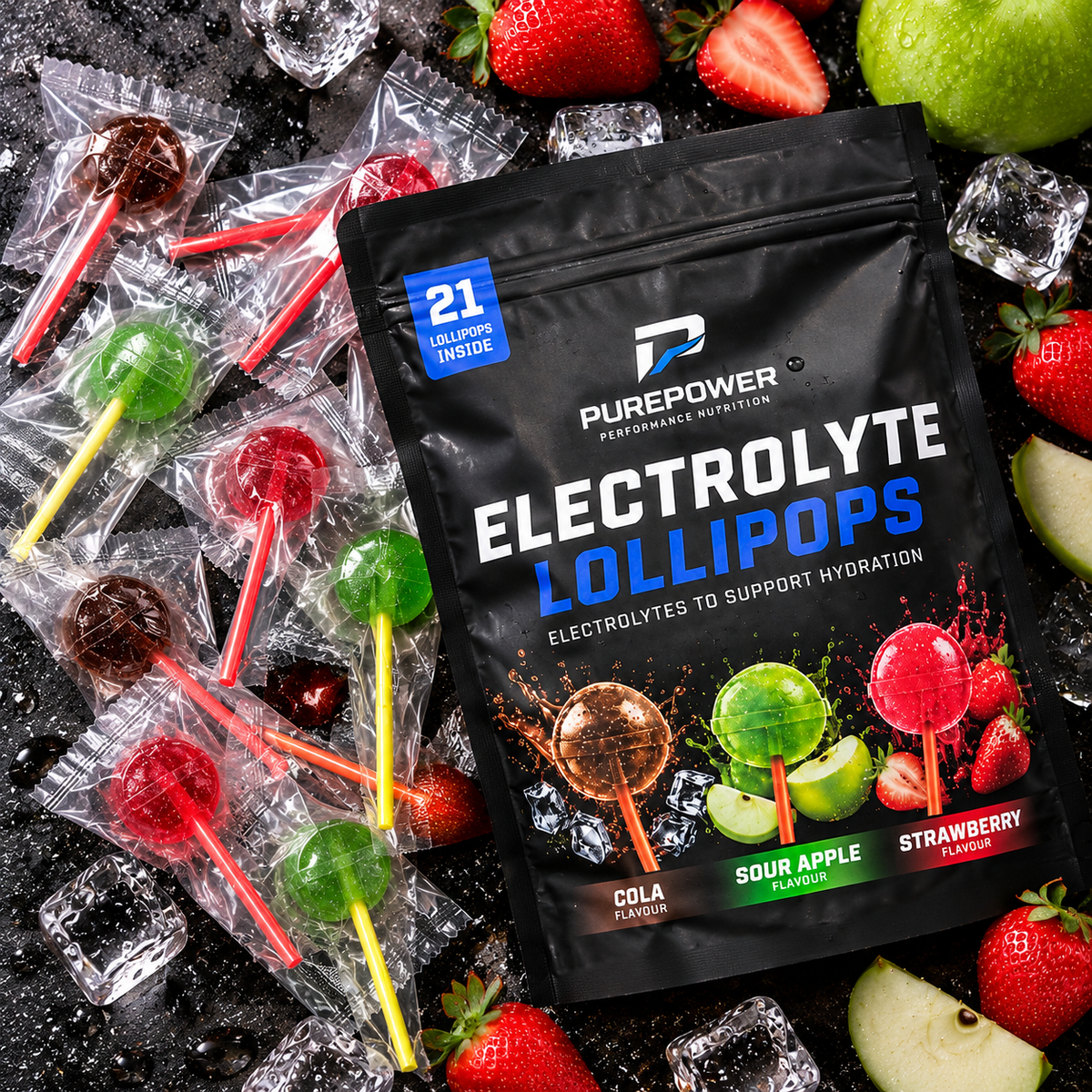 PUREPOWER Electrolyte Lollipops