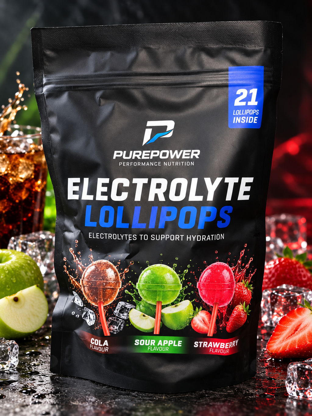 PUREPOWER Electrolyte Lollipops